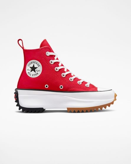 Men's Converse Run Star Hike High Top Platform Shoes Red / White / Black | AU EC480U